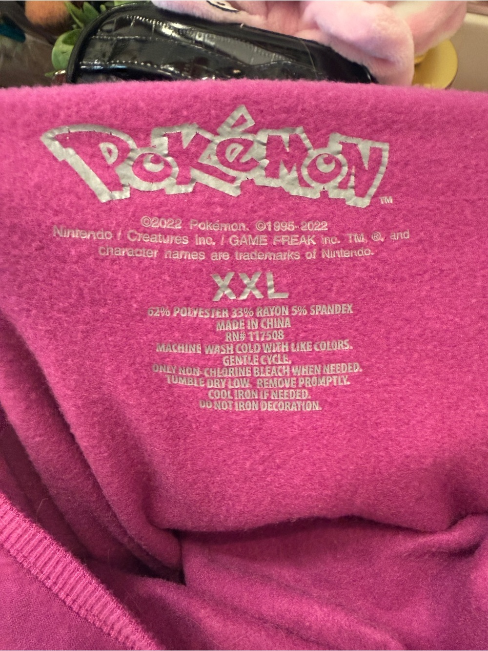 Pokemon Purple Graphic Crewneck Sweatshirt - Picture 4 of 4